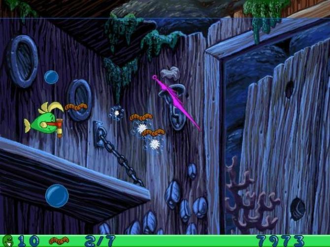 Freddi Fish and Luther's Water Worries 