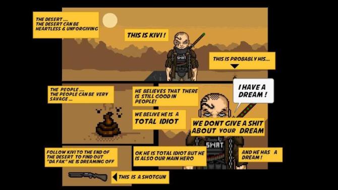 Kivi, Toilet and Shotgun 