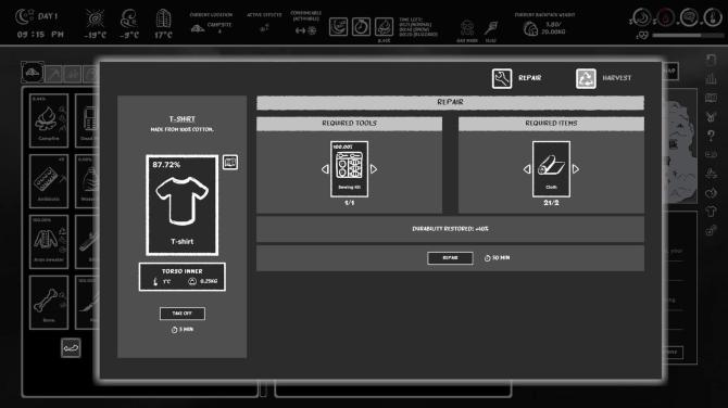 Don't Freeze: A Winter Card Survival 