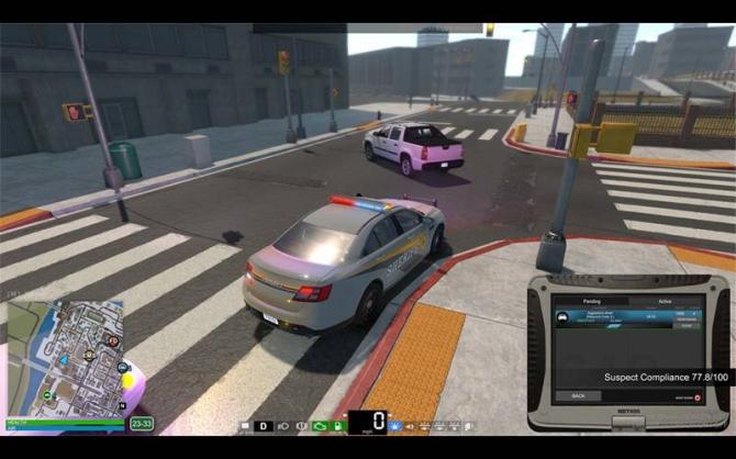 Flashing Lights Police Fire EMS 