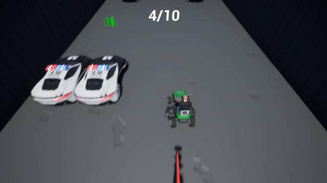 Lawnmower game Ufo Chase 2 