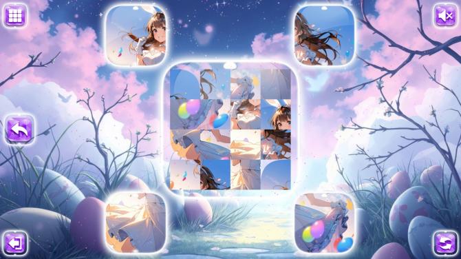 Lovely Anime Puzzle: Easter 