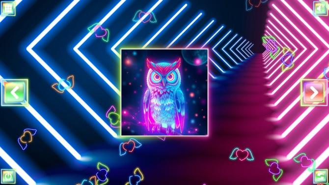 Neon Fantasy: Owls 