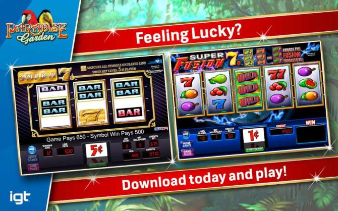 IGT Slots Paradise Garden 