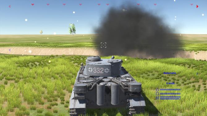 WWII Tanks Battle Battlefield 