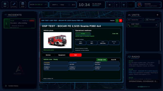 Alarm112: Fire Unit 