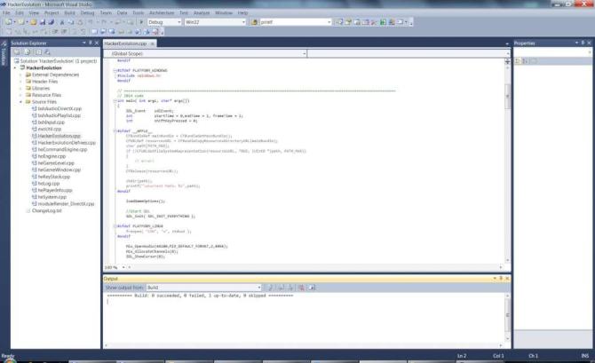 Hacker Evolution Source Code 