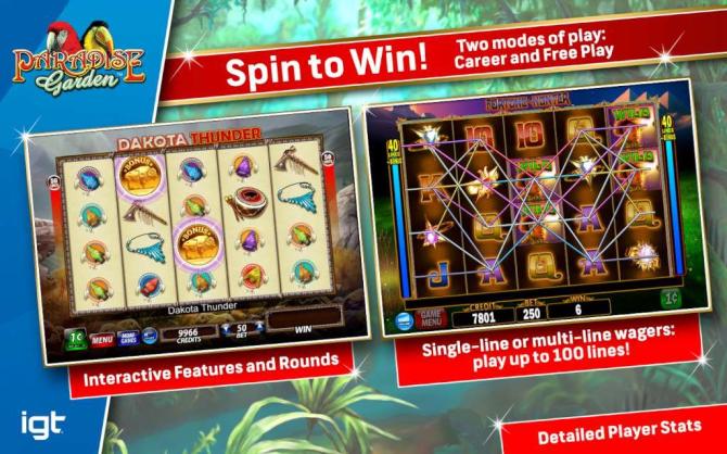 IGT Slots Paradise Garden 