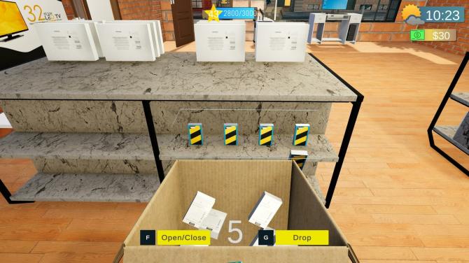 Tech Store Simulator 