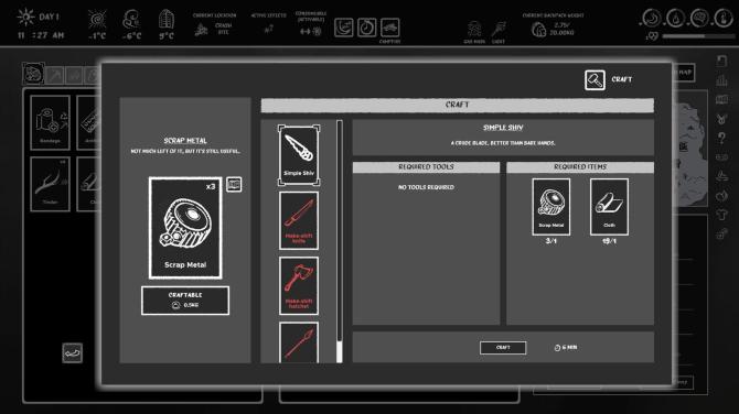 Don't Freeze: A Winter Card Survival 