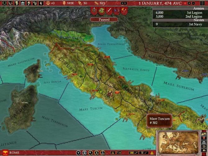 Europa Universalis: Rome Gold Edition 