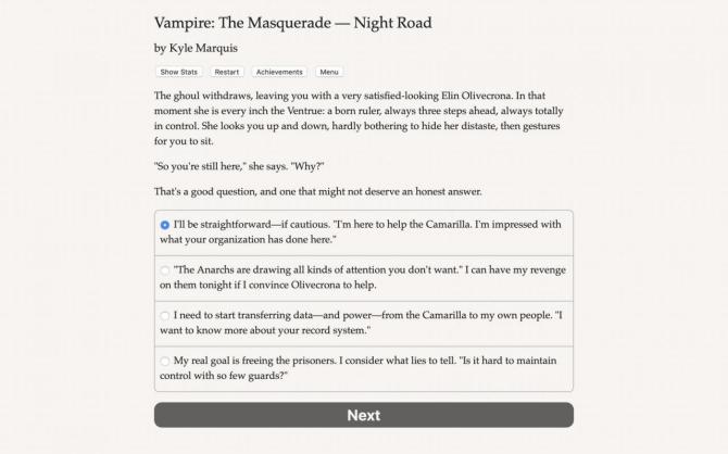 Vampire: The Masquerade - Night Road 