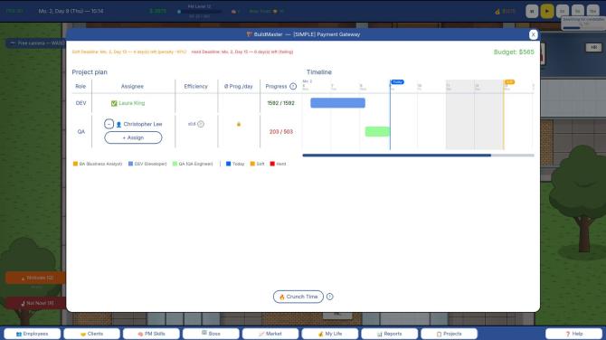 Project manager SIM 