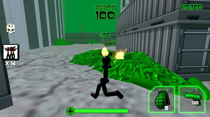 Stickman Zombie Shooting 3D 