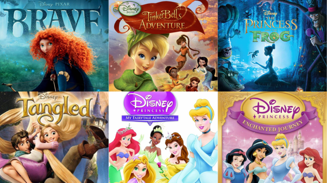 Disney Games Princess & Fairy Pack 