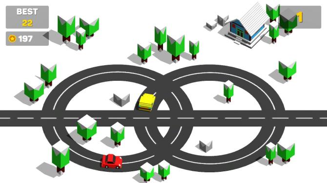Pixel Traffic: Circle Rush 