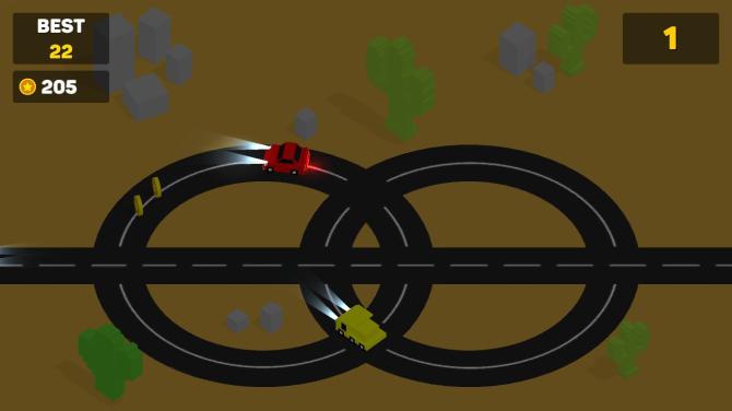 Pixel Traffic: Circle Rush 