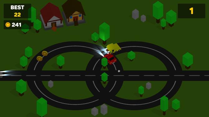 Pixel Traffic: Circle Rush 