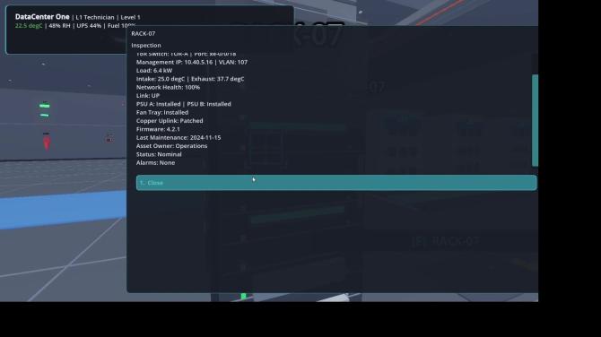 Data Center Simulator 