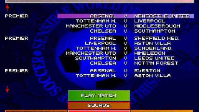 Sensible World of Soccer 96/97 