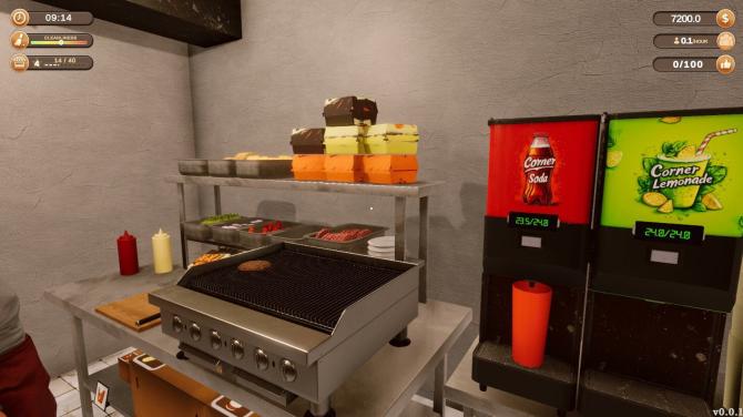 Corner Kitchen Fast Food Simulator 