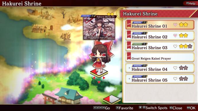 Touhou Danmaku Kagura Phantasia Lost 