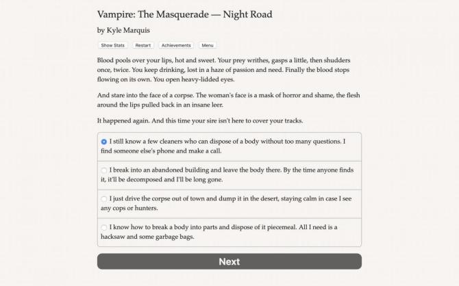 Vampire: The Masquerade - Night Road 