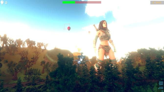Save Giant Girl from monsters 2 