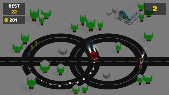 Pixel Traffic: Circle Rush 