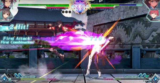 Blade Arcus from Shining: Battle Arena 