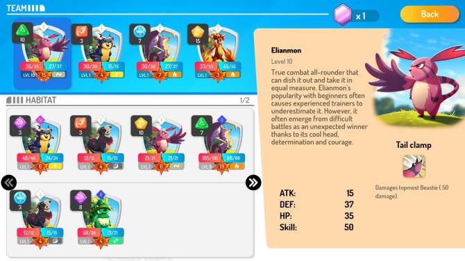 Beasties - Monster Trainer Puzzle RPG 
