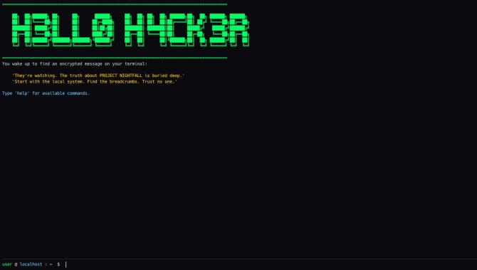 HELLO HACKER 