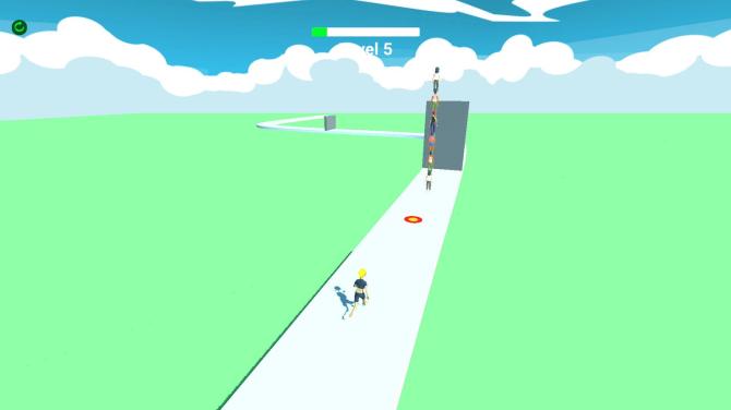 People Jumping Tower 
