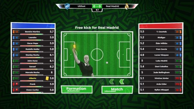 UltFoot: Football Manager 