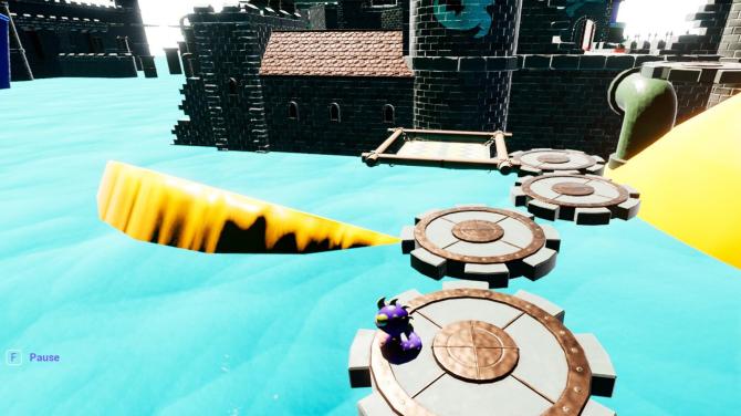 Worm In Rotating Land 