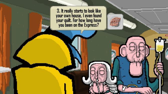 Detective Case and Clown Bot in: The Express Killer 