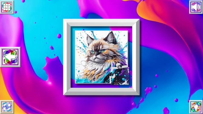 Color Splash: Cats 