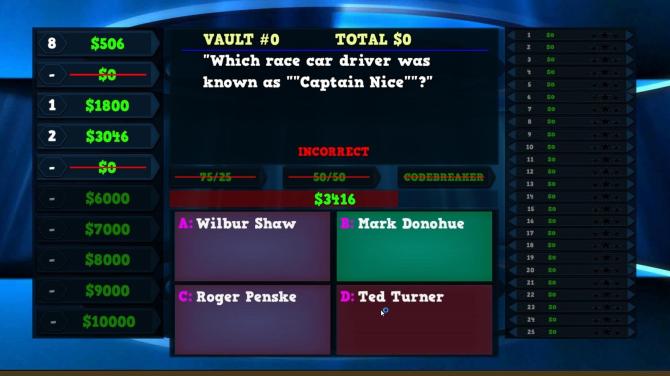 Trivia Vault: Auto Racing Trivia 