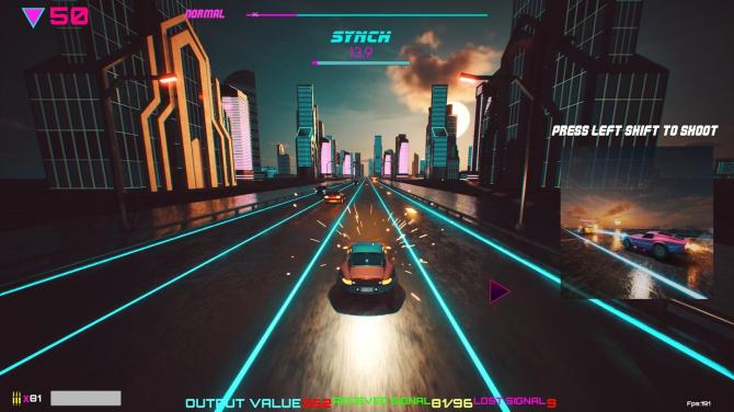 Rhythmic Retro Racer 