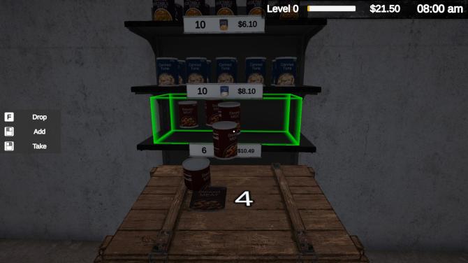 Quarantine Market Simulator 