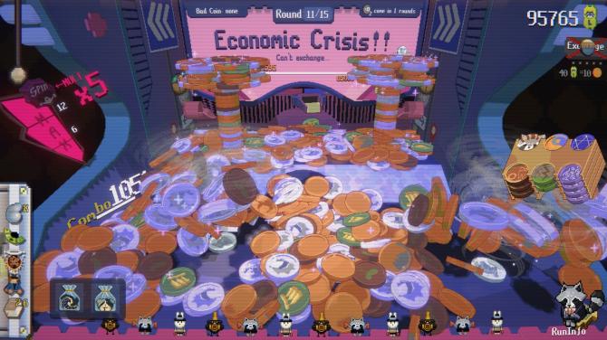 RACCOIN: Coin Pusher Roguelike 