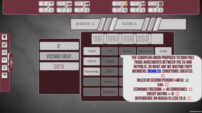 Collapse: A Political Simulator 