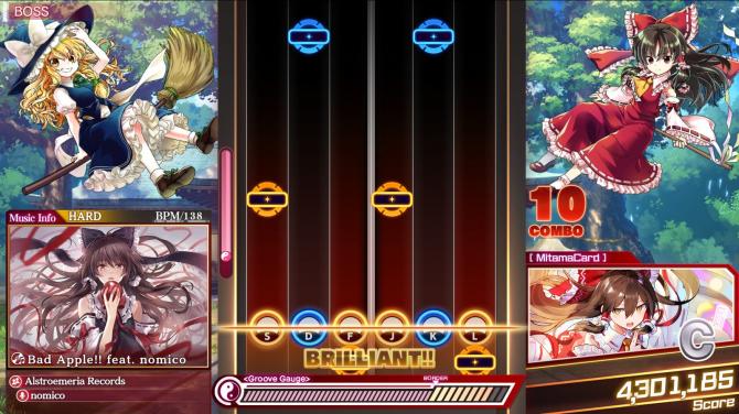 Touhou Danmaku Kagura Phantasia Lost 