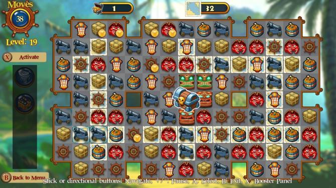 Match Three Pirates II 