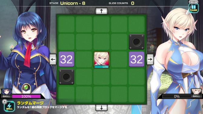 Pretty Girls 2048 Strike 