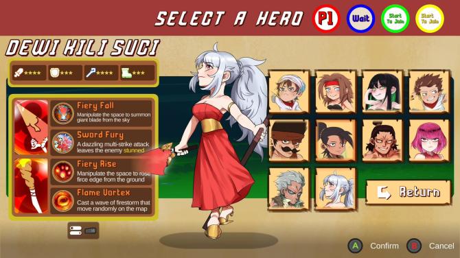 Unrivaled Heroes: 2.5D Brawler 