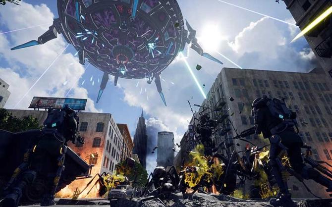 EARTH DEFENSE FORCE IRON RAIN 
