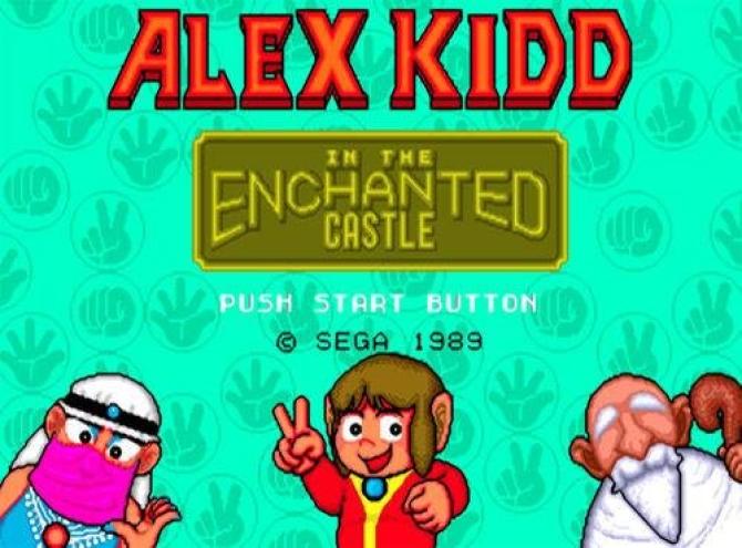 Alex Kidd in the Enchanted Castle 