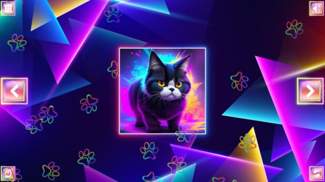Neon Fantasy: Cats 