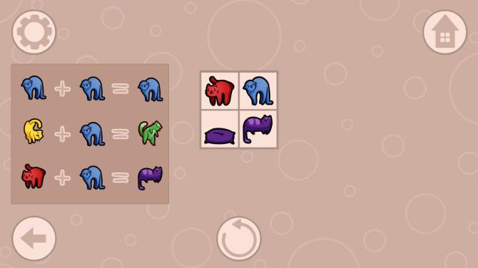 Cat Palette: Merging Colorful Kittens 